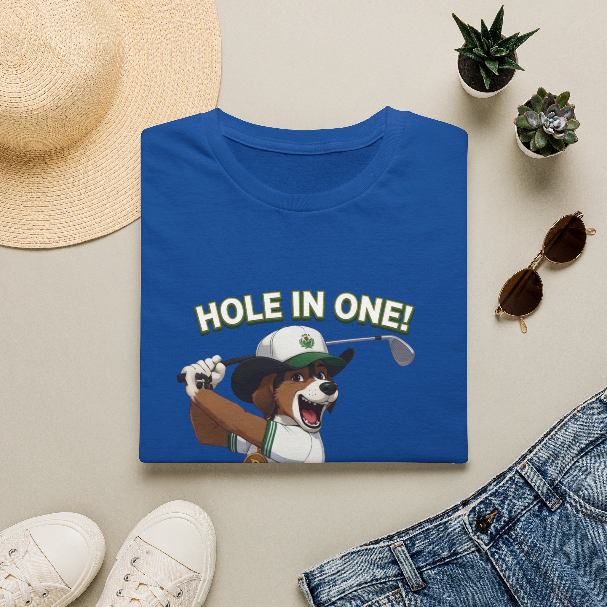 Golf-Hole In One - Unisex Softstyle T-Shirt