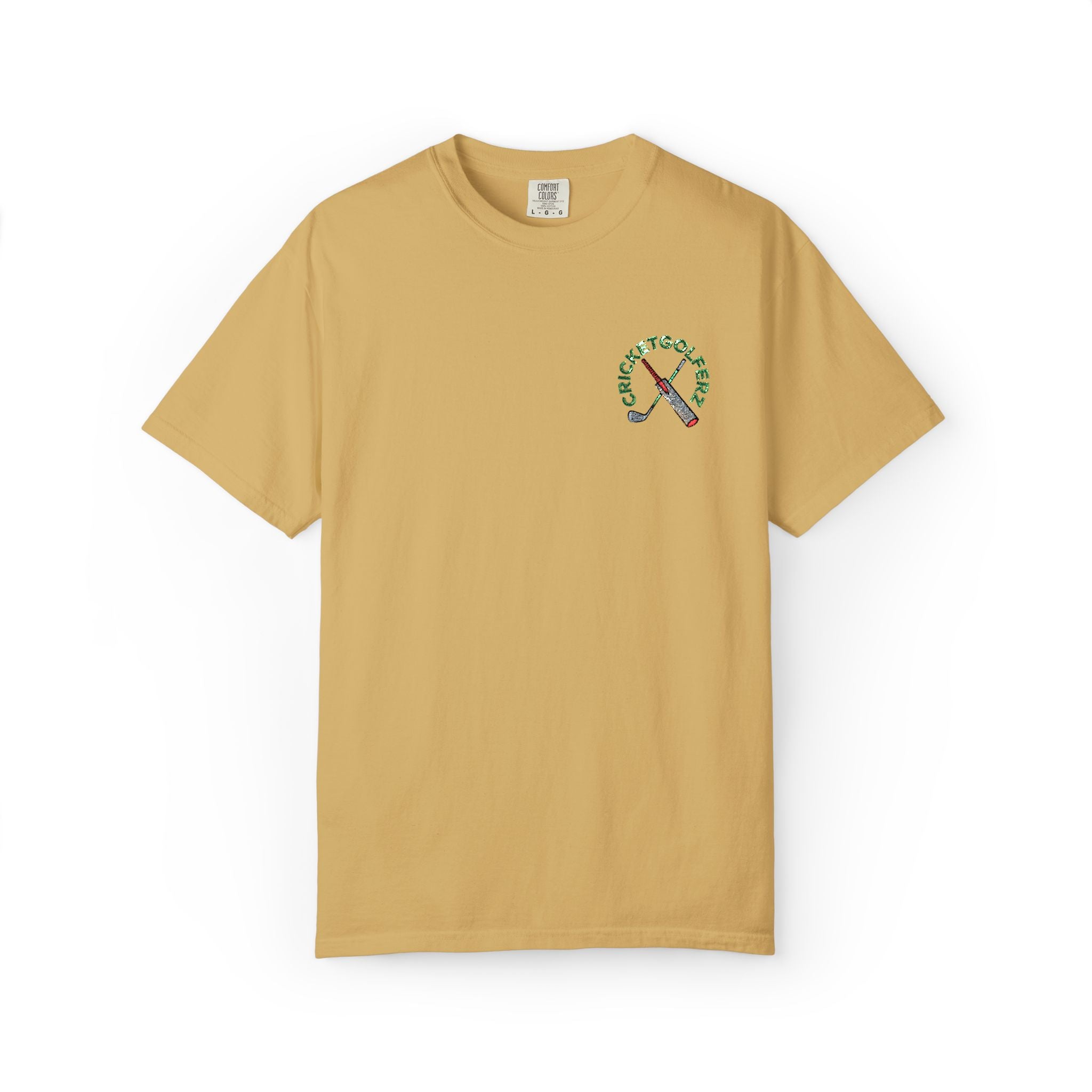Embroidery Unisex Garment-Dyed T-shirt