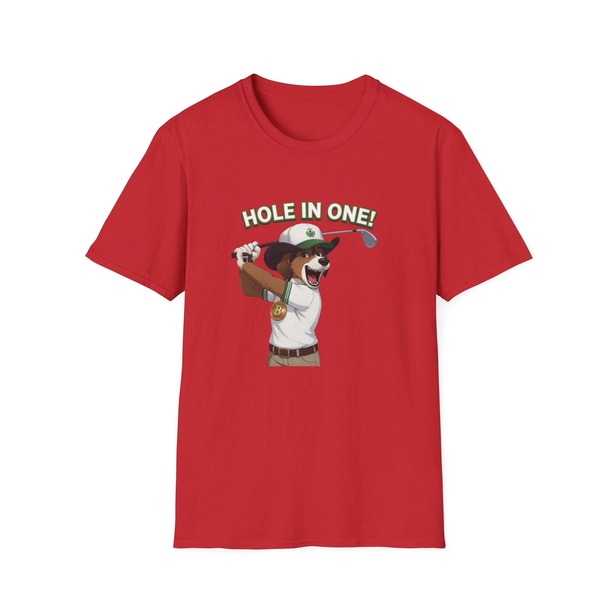 Golf-Hole In One - Unisex Softstyle T-Shirt