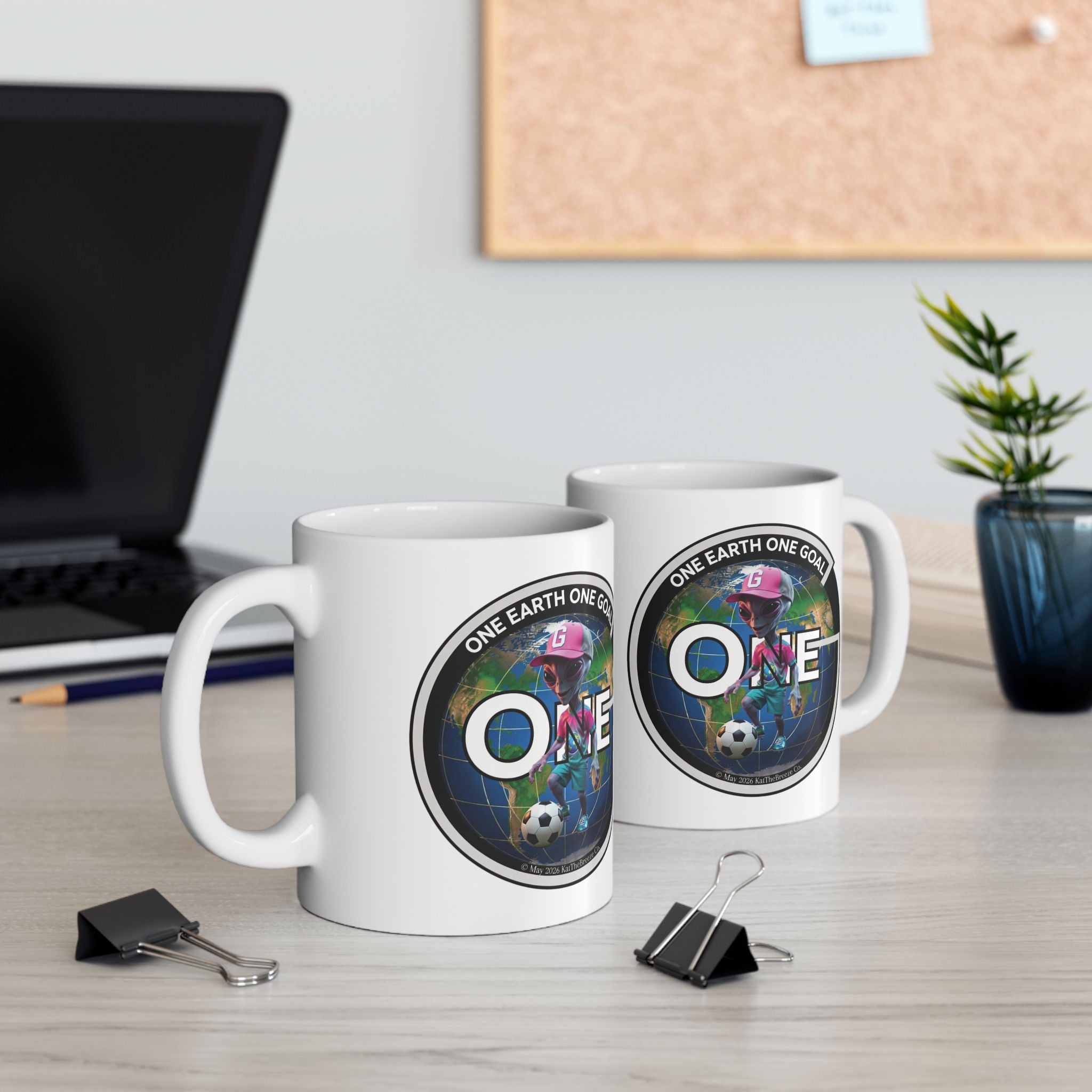 G - Ceramic Mug, (11oz, 15oz)