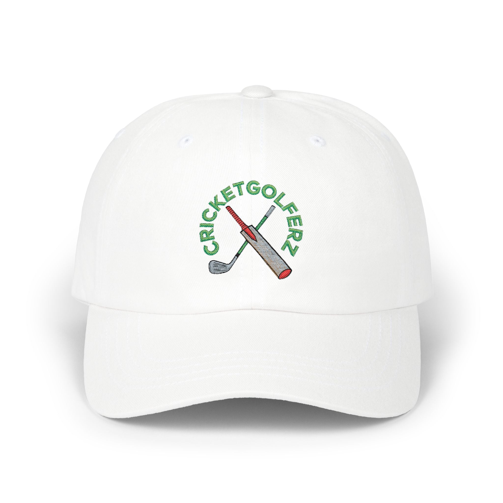 CricketGolfers Embroidery Classic Dad Cap