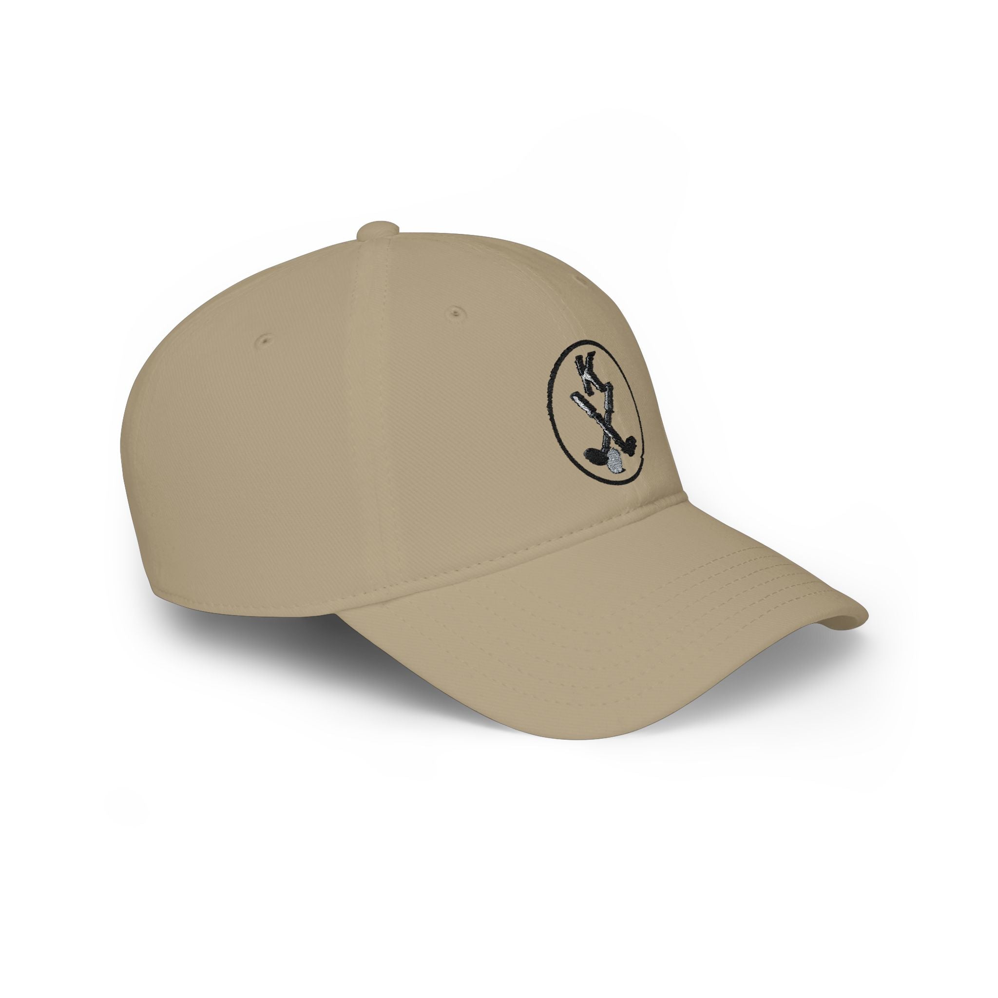 Embroidered Low Profile Baseball Cap - Golf