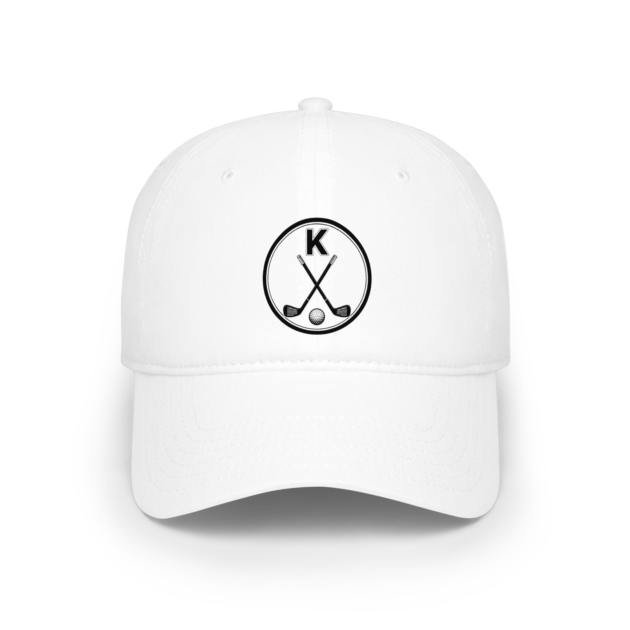 Golf Logo K - Low Profile Baseball Cap