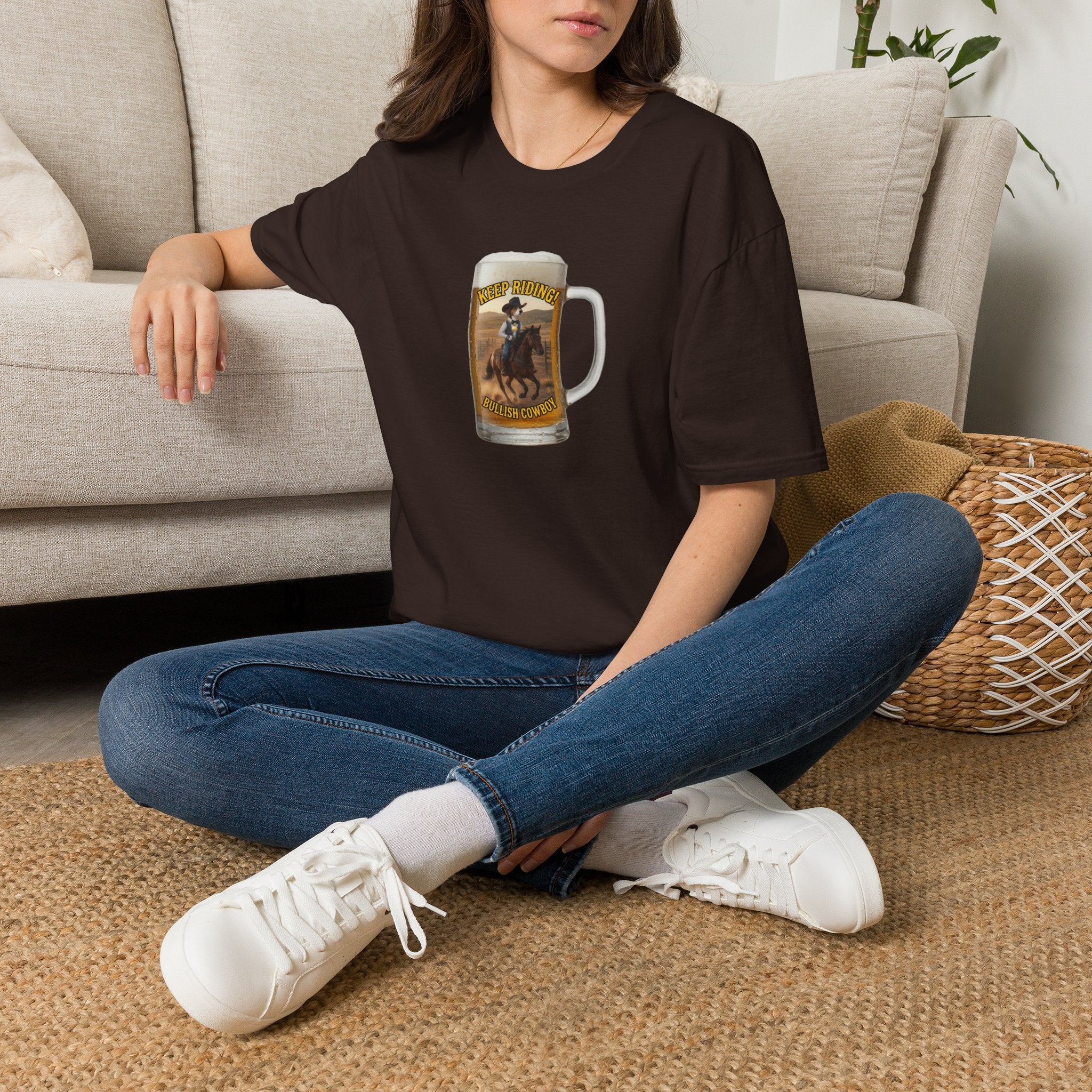 Keep Riding Beer - Unisex Softstyle T-Shirt