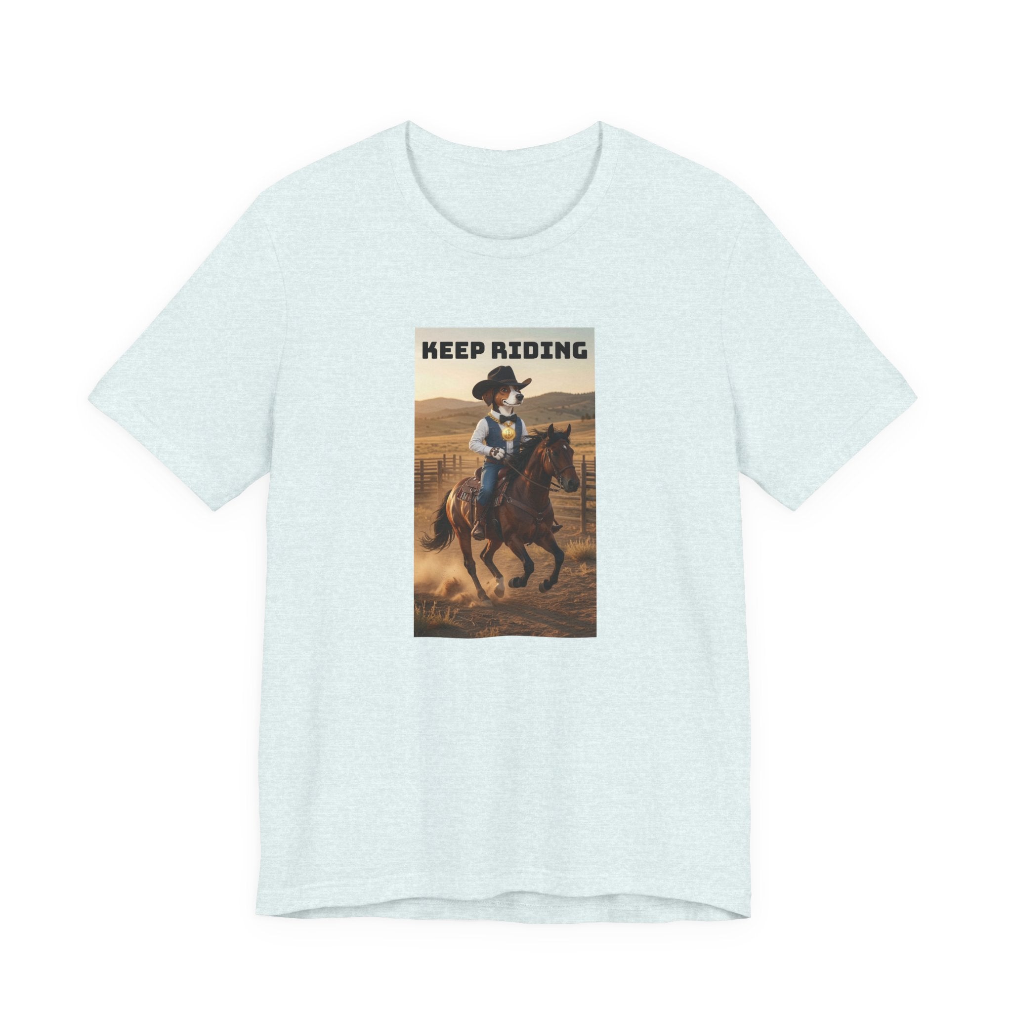 Keep Riding-Unisex Jersey Short Sleeve Tee