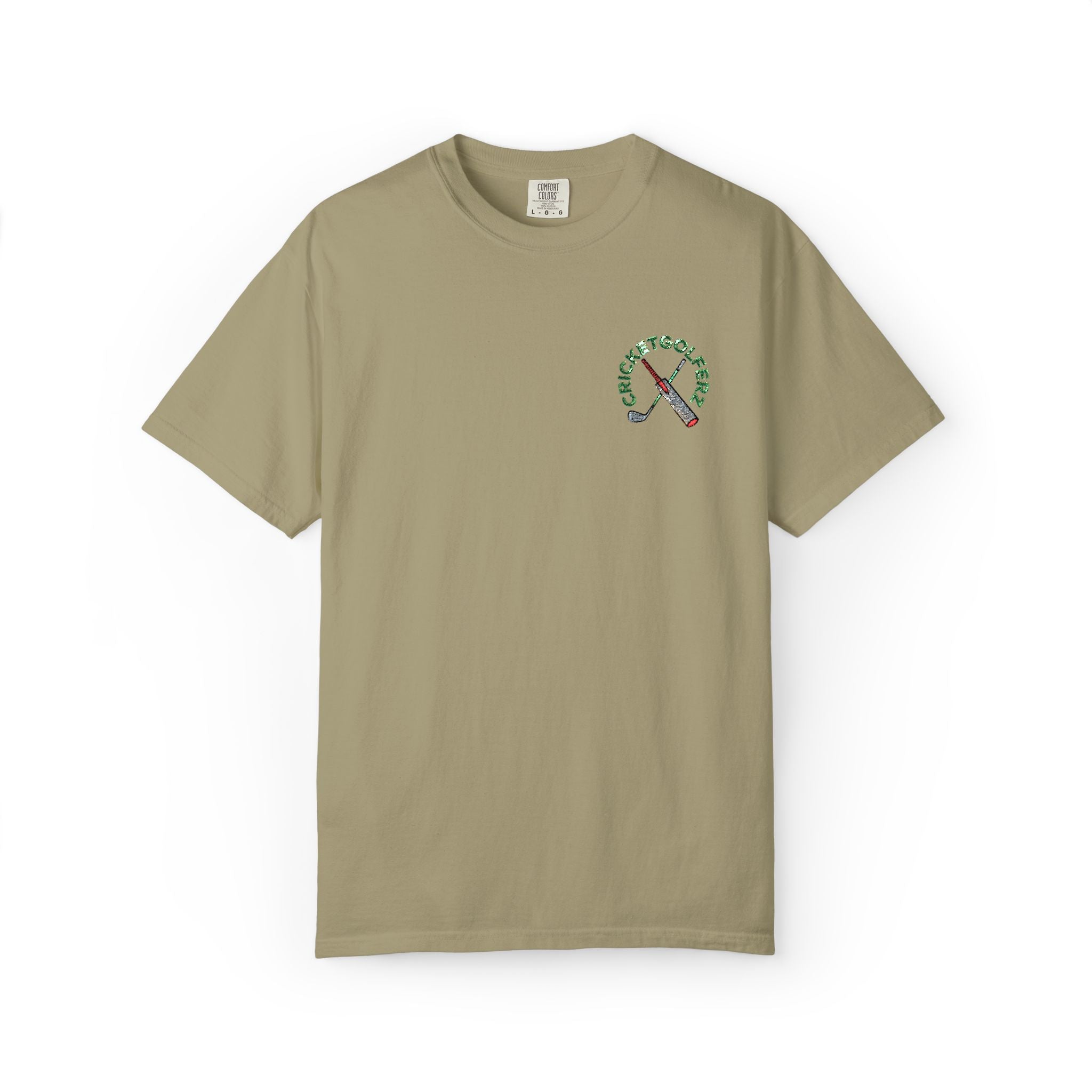 Embroidery Unisex Garment-Dyed T-shirt