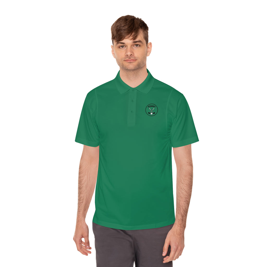 Logo Small Men's Sport Polo Shirt
