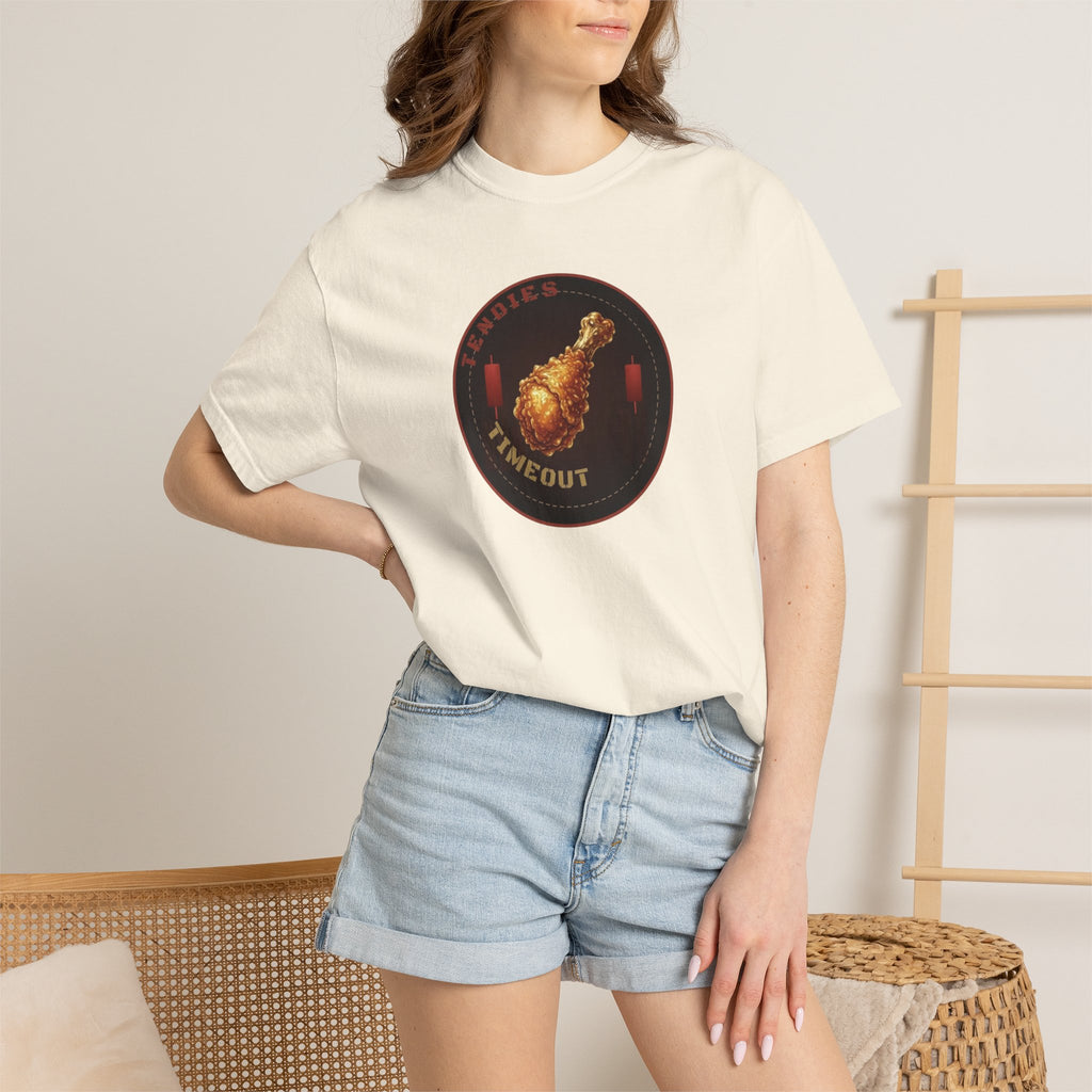 Bearish Tendies Timeout - Unisex Garment-Dyed T-shirt