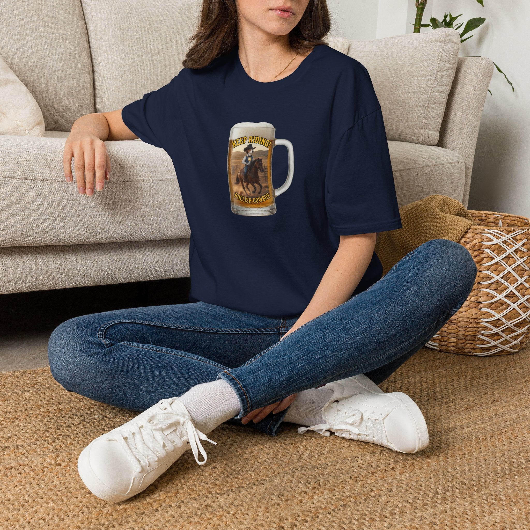 Keep Riding Beer - Unisex Softstyle T-Shirt