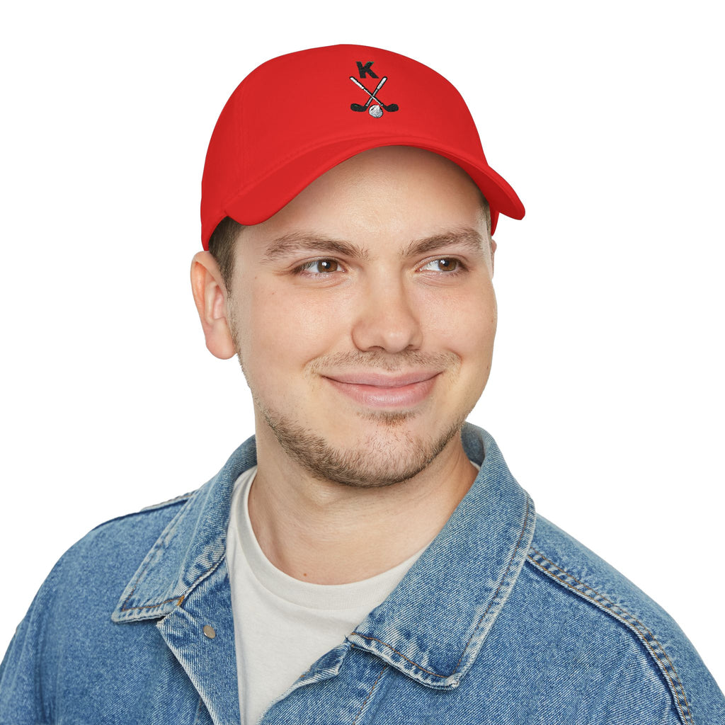 Embroidered Low Profile Baseball Cap