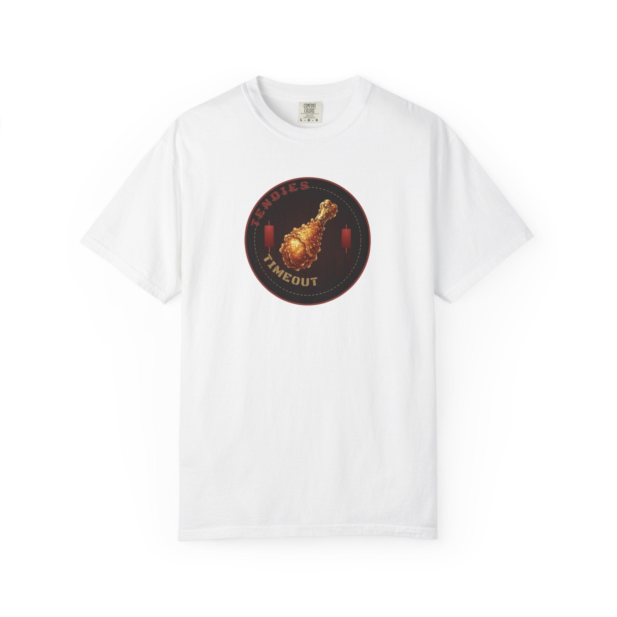 Bearish Tendies Timeout - Unisex Garment-Dyed T-shirt