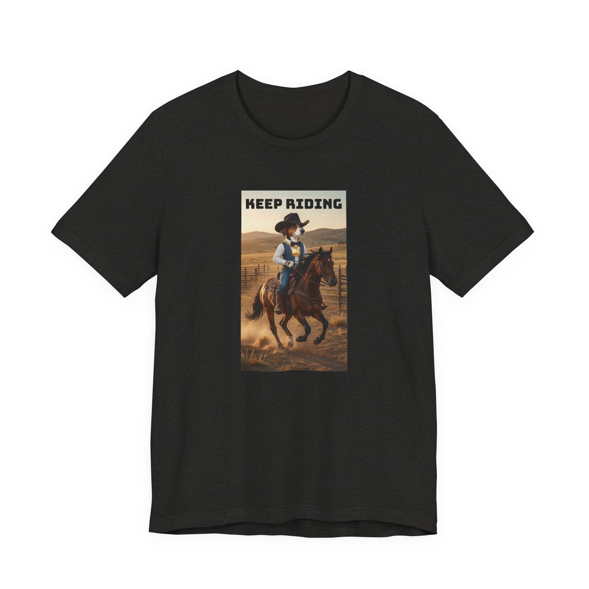 Keep Riding-Unisex Jersey Short Sleeve Tee