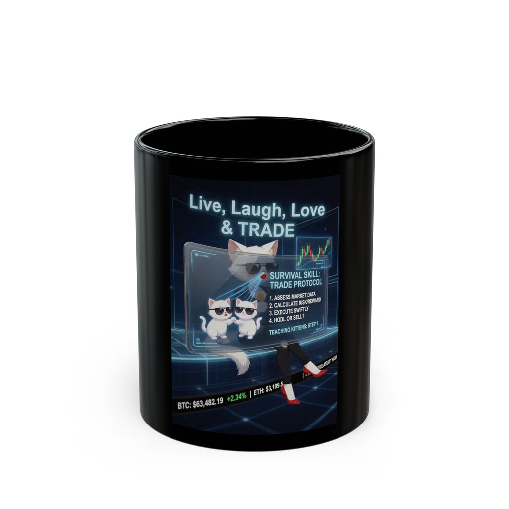 Trader Mom - Black Mug (11oz, 15oz)