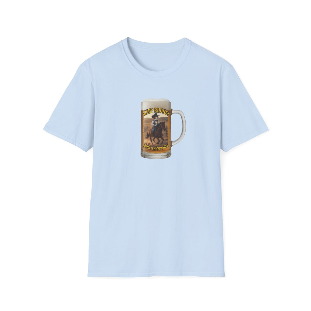 Keep Riding Beer - Unisex Softstyle T-Shirt
