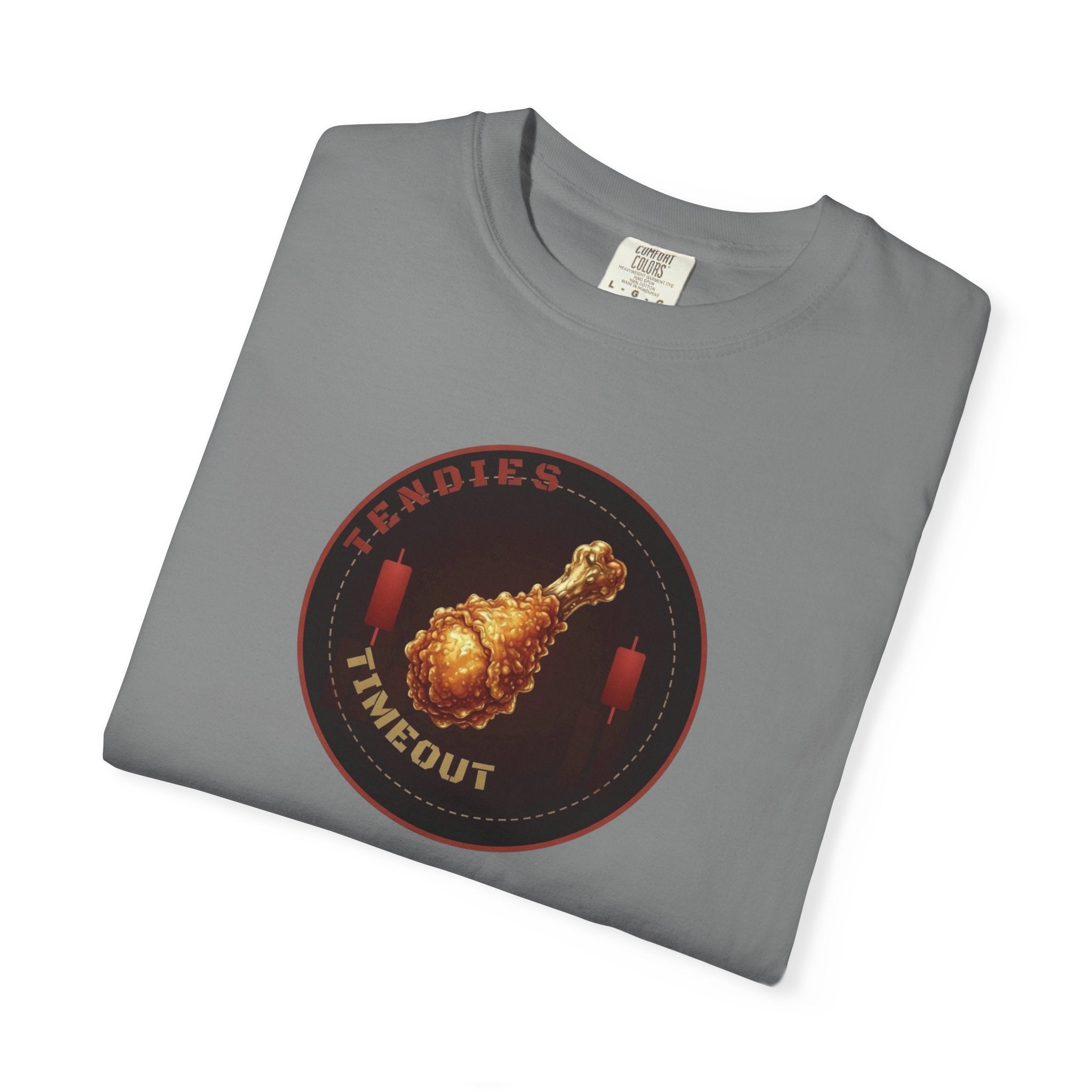 Bearish Tendies Timeout - Unisex Garment-Dyed T-shirt