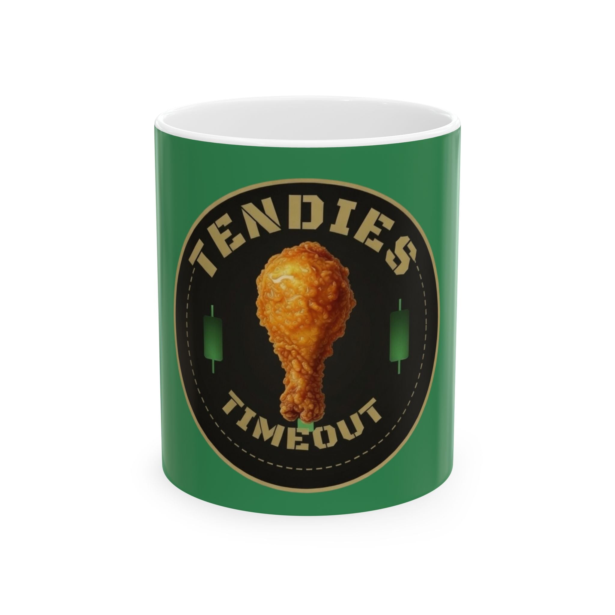 Bullish Tendies Timeout - Ceramic Mug, (11oz, 15oz)