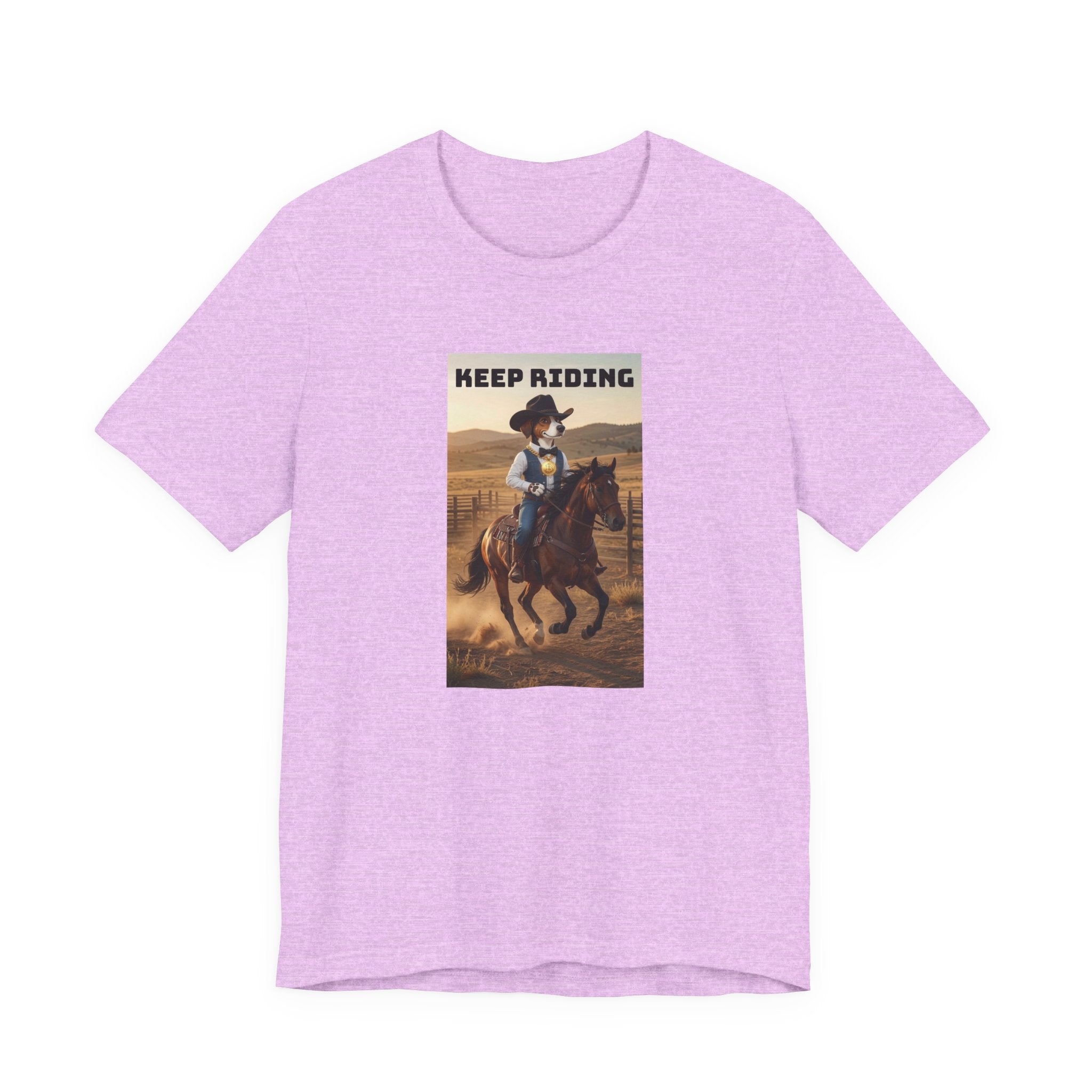 Keep Riding-Unisex Jersey Short Sleeve Tee