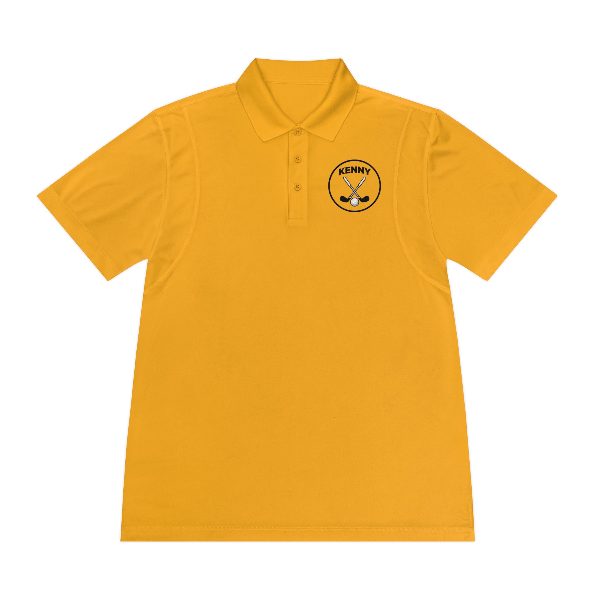 Logo Large Men's Sport Polo Shirt