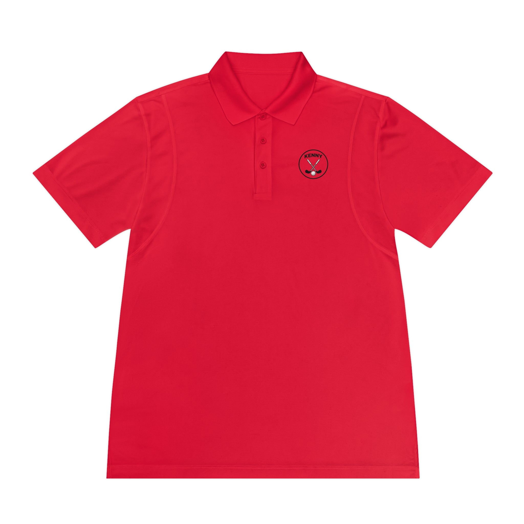 Logo Small Men's Sport Polo Shirt
