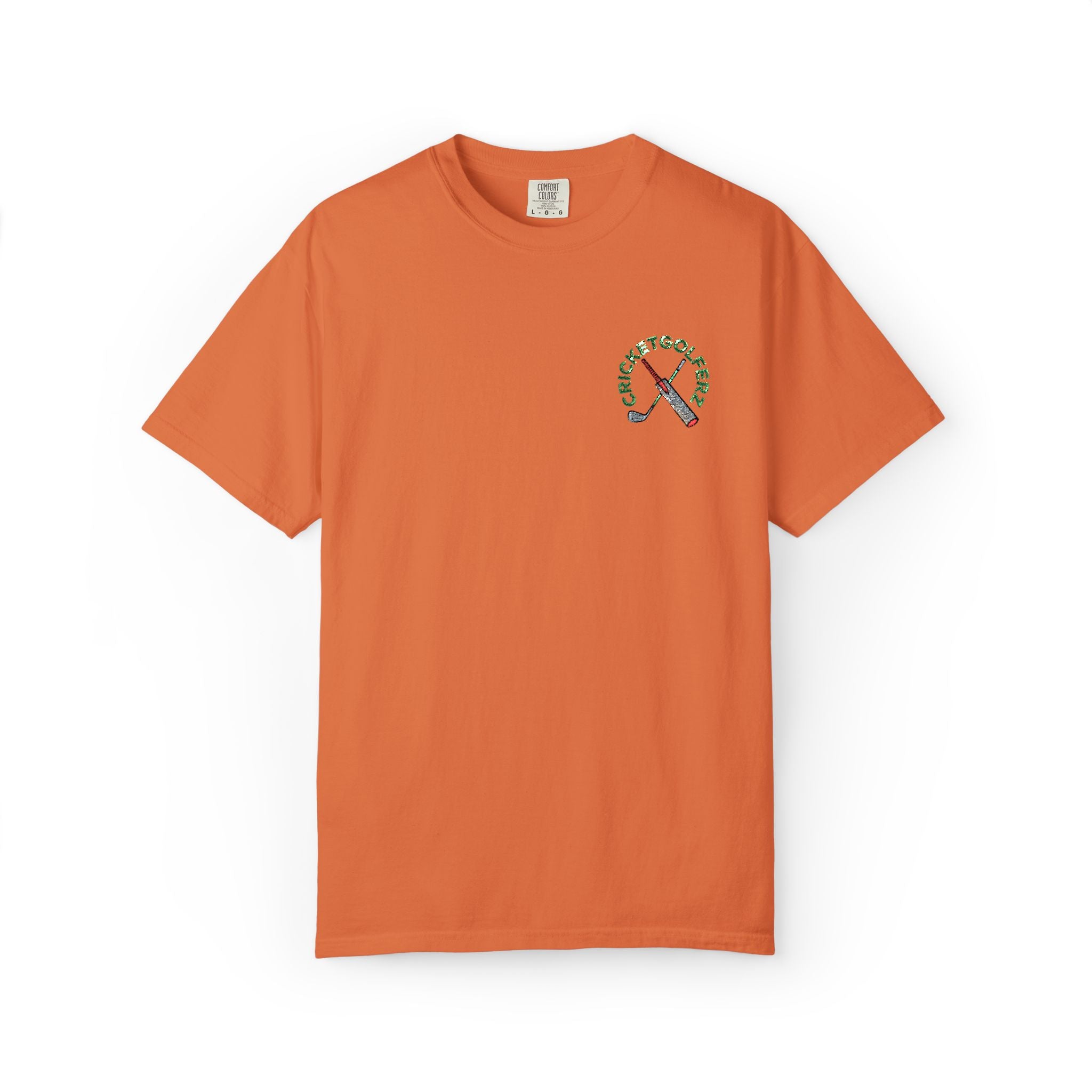 Embroidery Unisex Garment-Dyed T-shirt
